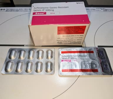 [サラゾピリンジェネリック]サーズ500mg 【1箱100錠】 レビュー投稿画像 サムネイル