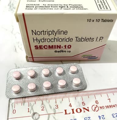 [ノリトレンジェネリック]セクミン10mg 【1箱100錠】 レビュー投稿画像 サムネイル