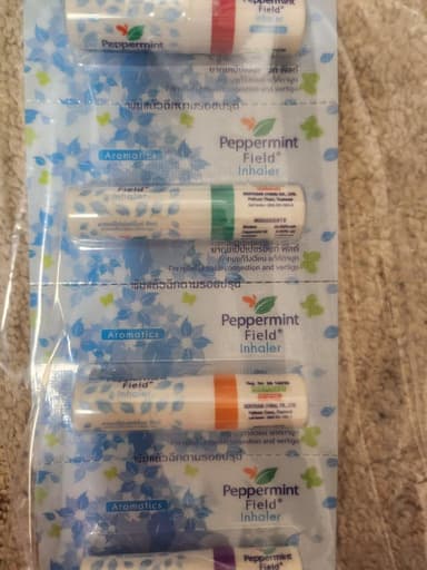 [PeppermintField]インヘラー 【1シート2ml×6本】 レビュー投稿画像 サムネイル