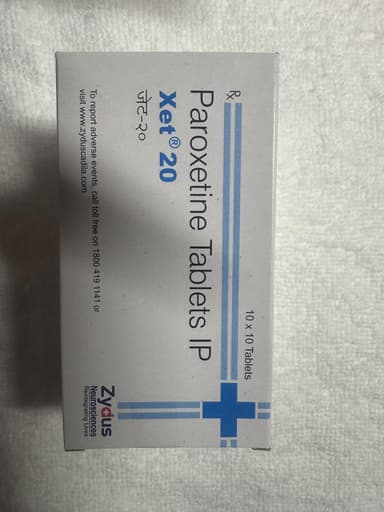 [パキシルジェネリック]ゼット20mg 【1箱100錠】 レビュー投稿画像 サムネイル