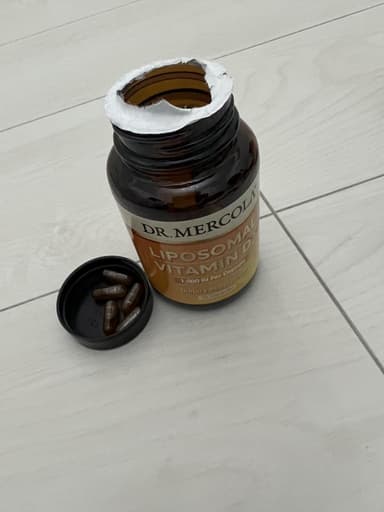 [DR.MERCOLA]リポソーマルビタミンD3 1000IU 【1本30カプセル】 レビュー投稿画像 サムネイル