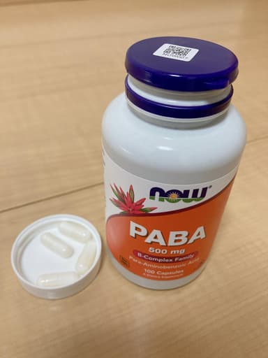 [now]PABA500mg 【1本100カプセル】 レビュー投稿画像 サムネイル