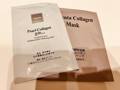 [yukeido]極品真珠コラーゲンシワ取りホワイトニングコエンザイムQ10マスク 【1箱6枚】 レビュー投稿画像 サムネイル