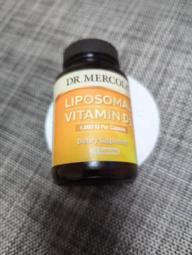 [DR.MERCOLA]リポソーマルビタミンD3 1000IU 【1本30カプセル】 レビュー投稿画像 サムネイル