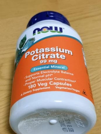 [NOW Foods]クエン酸カリウム99mg 【1本180ベジカプセル】 レビュー投稿画像 サムネイル