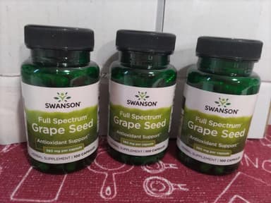 [SWANSON]グレープシード380mg 【1本100ベジカプセル】 レビュー投稿画像 サムネイル