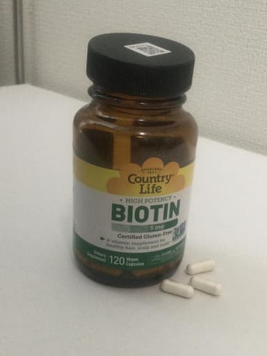 [CountryLife]ハイポテンシービオチン5mg 【1本120錠】 レビュー投稿画像 サムネイル