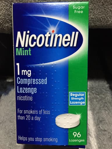 ニコチネルトローチ1mg(ミント) 【1箱96錠】 レビュー投稿画像 サムネイル