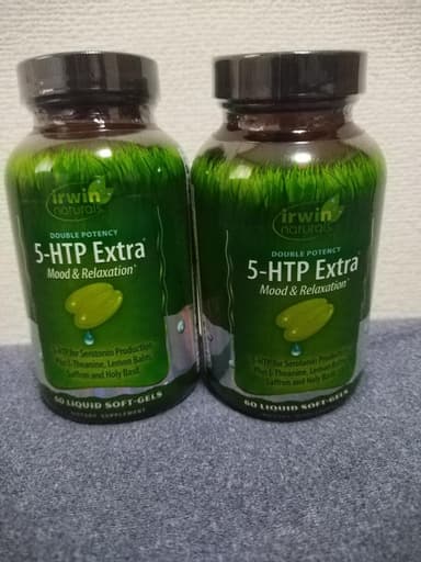 [irwin naturals]ダブルポテンシー5-HTPエクストラ 【1本60リキッドソフトジェル】 レビュー投稿画像 サムネイル