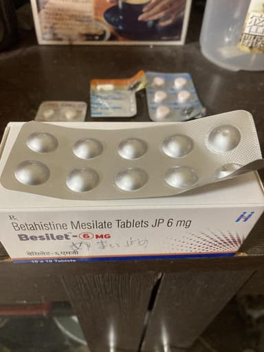 [メリスロンジェネリック]ベシレット6mg 【1箱100錠】 レビュー投稿画像 サムネイル