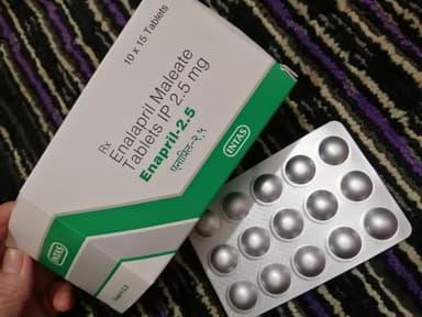[レニベースジェネリック]エナプリル2.5mg 【1箱150錠】 レビュー投稿画像 サムネイル