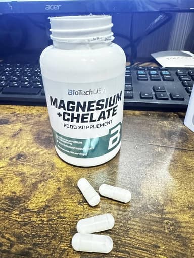 [BioTechUSA]マグネシウム＋キレート250mg 【1本60カプセル】 レビュー投稿画像 サムネイル