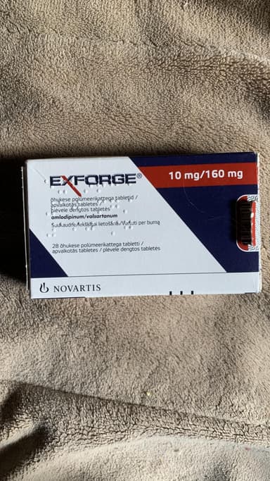 エックスフォージ10mg/160mg 【1箱28錠】 レビュー投稿画像 サムネイル