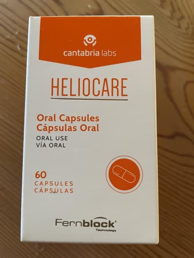 [HELIOCARE]オーラル カプセル 【1本60カプセル】 レビュー投稿画像 サムネイル