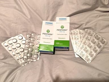 ペンタサ500mg 【1箱100錠】 レビュー投稿画像 サムネイル
