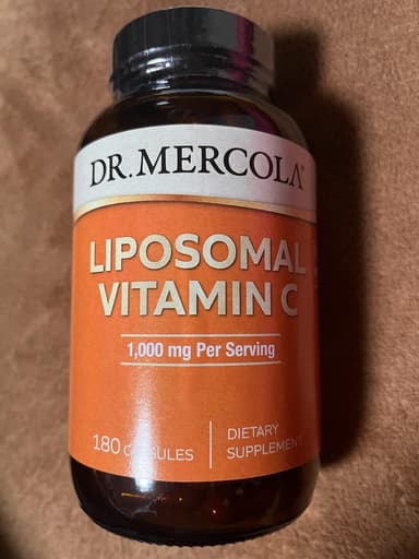 [DR.MERCOLA]リポソーマルビタミンC 1000mg 【1本180カプセル】 レビュー投稿画像 サムネイル