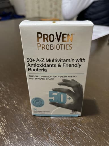 [PRO-VENPROBIOTICS]50+A-Zマルチビタミンwithアシドフィルス&ビフィズス 【1箱30カプセル】 レビュー投稿画像 サムネイル