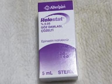 [アレジオン点眼液ジェネリック]リレスタット0.05％ 【1本5ml】 レビュー投稿画像 サムネイル