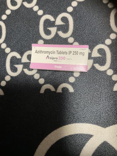 [ジスロマックジェネリック]アジプロ250mg 【1箱6錠】 レビュー投稿画像 サムネイル