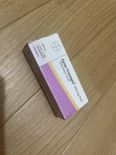 [アデスタンジェネリック]トラボゲン腟錠600mg 【1箱1錠】 レビュー投稿画像 サムネイル