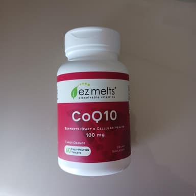 [ez melts]CoQ10_100mg 【1本60錠】 レビュー投稿画像 サムネイル