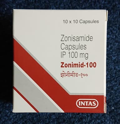 [エクセグランジェネリック]ゾニミド100mg 【1箱100カプセル】 レビュー投稿画像 サムネイル
