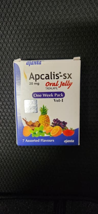 [シアリスジェネリック]アプカリスオーラルゼリー20mg 【1箱7袋】 レビュー投稿画像 サムネイル