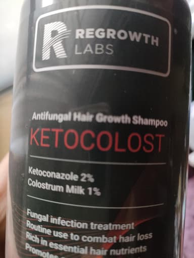 [REGROWTH LABS]ケトコロストシャンプー475mL1本＋コロストラムトリートメント475mL1本 【1セット】 レビュー投稿画像 サムネイル