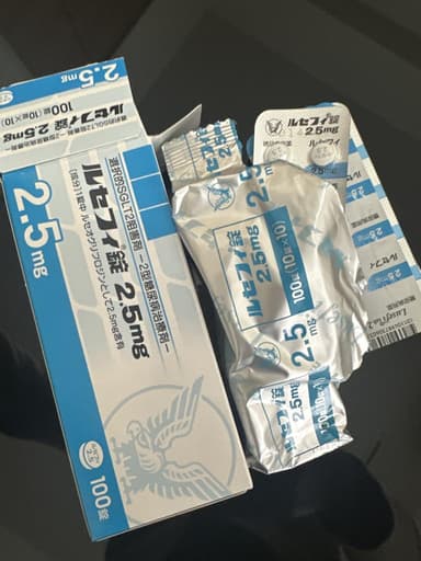 ルセフィ錠2.5mg 【1箱100錠】 レビュー投稿画像 サムネイル