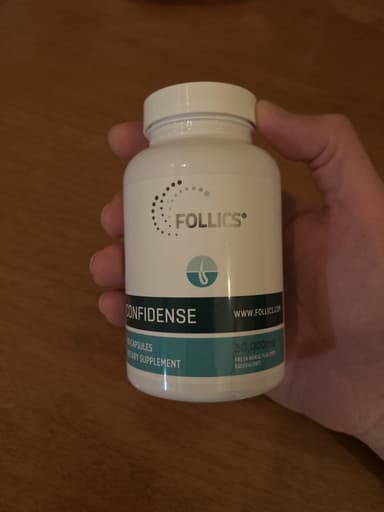 [FOLLICS]FR16クリーム60ml1本 ＋ コンフィデンス30000mg180錠1本 レビュー投稿画像 サムネイル