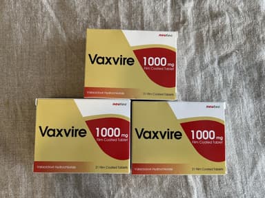 [バルトレックスジェネリック]バクスバイア1000mg 【1箱21錠】 レビュー投稿画像 サムネイル