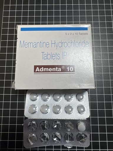 [メマリージェネリック]アドメンタ10mg 【1箱100錠】 レビュー投稿画像 サムネイル