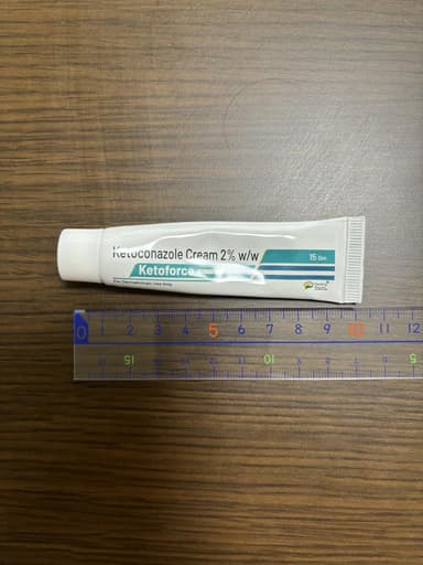 [ニゾラールジェネリック]ケトフォースクリーム2％ 【1箱15g】 レビュー投稿画像 サムネイル