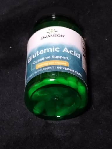 [SWANSON]グルタミン酸500mg 【1本60べジカプセル】 レビュー投稿画像 サムネイル