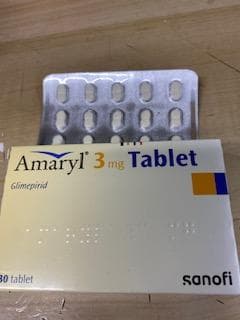 アマリール3mg 【1箱30錠】 レビュー投稿画像 サムネイル