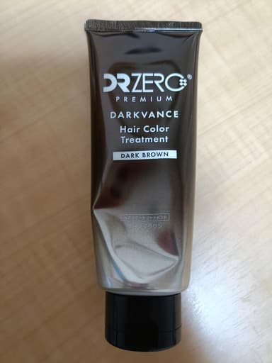 [DR ZERO]ドクターゼロ ダークヴァンス ヘアカラートリートメント(ダークブラウン) 【1本200g】 レビュー投稿画像 サムネイル