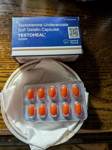 [アンドリオールジェネリック]テストヒール40mg 【1箱30カプセル】 レビュー投稿画像 サムネイル