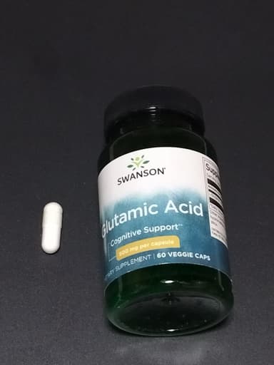 [SWANSON]グルタミン酸500mg 【1本60べジカプセル】 レビュー投稿画像 サムネイル