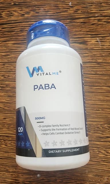 [VitalMe]バイタルミー PABA500mg 【1本120ベジカプセル】 レビュー投稿画像 サムネイル