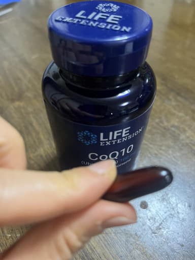 [LIFE EXTENSION]CoQ10(ユビキノン)100mg with d-リモネン 【1本60ソフトジェル】 レビュー投稿画像 サムネイル