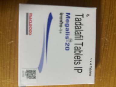 [シアリスジェネリック]メガリス20mg 【1箱4錠】 レビュー投稿画像 サムネイル