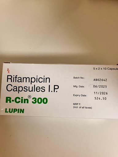 [リファジンジェネリック] Rシン300mg 【1箱100錠】 レビュー投稿画像 サムネイル