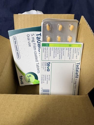 [シアリスジェネリック]タダラフィル5mg 【1箱28錠】 レビュー投稿画像 サムネイル