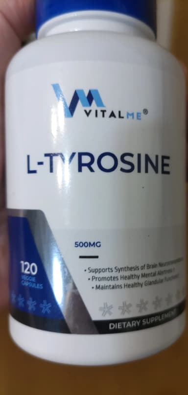 [VitalMe]バイタルミー L-チロシン500mg 【1本120カプセル】 レビュー投稿画像 サムネイル