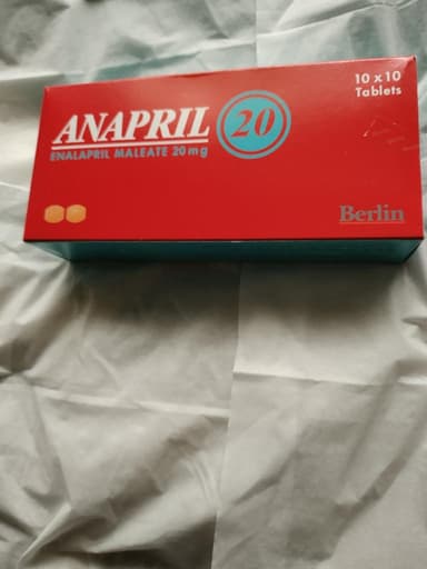 [レニベースジェネリック]アナプリル20mg 【1箱100錠】 レビュー投稿画像 サムネイル