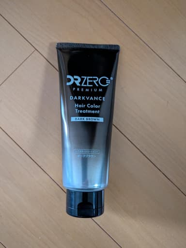 [DR ZERO]ドクターゼロ ダークヴァンス ヘアカラートリートメント(ダークブラウン) 【1本200g】 レビュー投稿画像 サムネイル