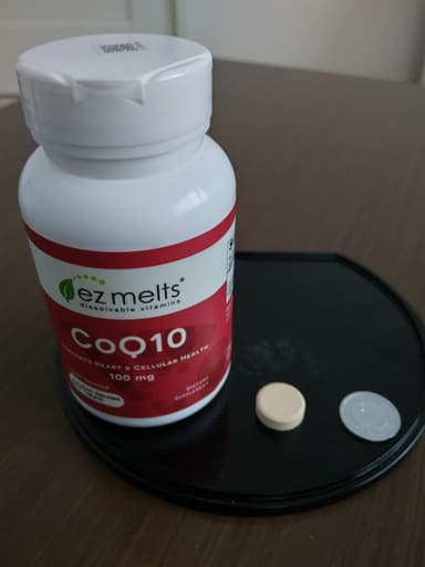 [ez melts]CoQ10_100mg 【1本60錠】 レビュー投稿画像 サムネイル