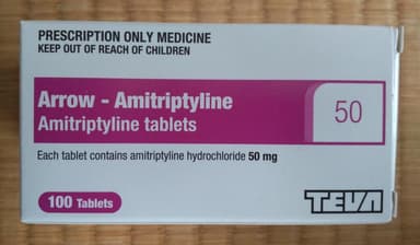 [トリプタノールジェネリック]アミトリプチリン50mg 【1箱100錠】 レビュー投稿画像 サムネイル