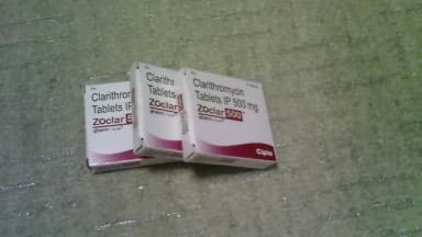 [クラリスジェネリック]ゾクラー500mg 【1箱4錠】 レビュー投稿画像 サムネイル