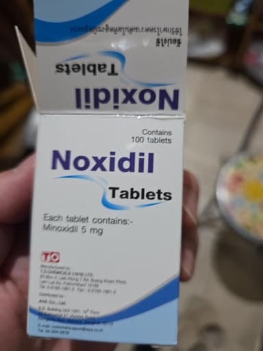 [ロニテンジェネリック]ノキシジルタブレット5mg(ボトルタイプ) 【1本100錠】 レビュー投稿画像 サムネイル